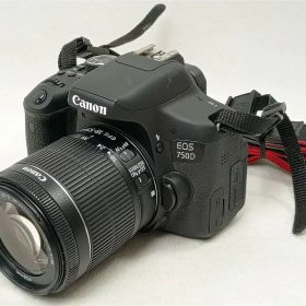 【破損有り】 キヤノン Canon デジタル一眼レフカメラ EOS 750D (KISS X8i) 【中古】
