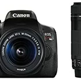 【中古】Canon デジタル一眼レフカメラ EOS Kiss X8i ダブルズームキット EF-S18-55mm/EF-S55-250mm 付属 EOSKISS