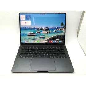 【中古】Apple MacBook Pro 14インチ CTO (14インチ,M4,2024) M4(CPU:10C/GPU:10C)/16G/512G スペースブラック【新橋】保証期間１ヶ月【ランクA】