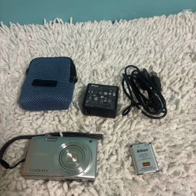 【動作確認済み】Nikon COOLPIX S3300 シルバー コンデジ