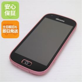 フジツウ(富士通)の超美品 F-03K ピンク 本体 白ロム M222(スマートフォン本体)