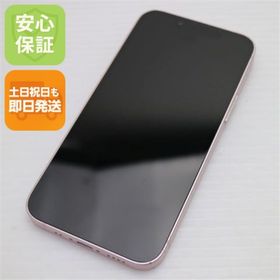 アイフォーン(iPhone)の良品中古 SIMフリー iPhone13 mini 256GB ピンク M666(スマートフォン本体)