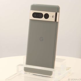 (中古)GOOGLE Google Pixel 7 Pro 128GB ヘイゼル GA03464-JP SIMフリー(262-ud)