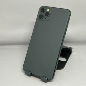 au 【SIMロックなし】MWHM2J/A iPhone 11 Pro Max 256GB ミッドナイトグリｰン au