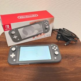 Nintendo Switch Lite グレー 箱付き 純正AC付き動作確認済