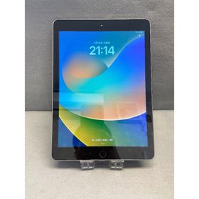 アップル(Apple)の超美品 国内版 WiFi版 iPad 第5世代 32GB スペースグレー色(タブレット)