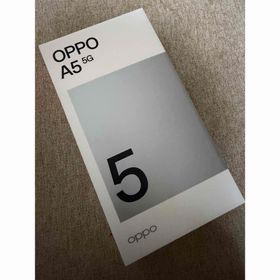 オッポ(OPPO)のOPPO A5 5G OPG06 グリーン(スマートフォン本体)