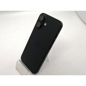 【中古】Apple SoftBank 【SIMフリー】 iPhone 16 256GB ブラック MYDW3J/A【大須アメ横】保証期間１ヶ月【ランクB】