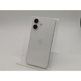 【中古】Apple 国内版 【SIMフリー】 iPhone 16 256GB ホワイト MYDX3J/A【仙台イービーンズ】保証期間１ヶ月【ランクB】