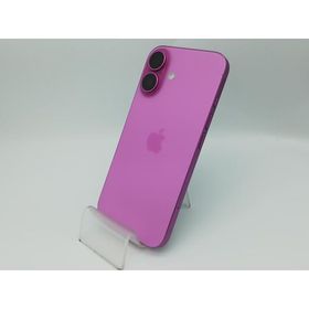 【中古】Apple 国内版 【SIMフリー】 iPhone 16 128GB ピンク MYDT3J/A【秋葉本店】保証期間１ヶ月【ランクA】