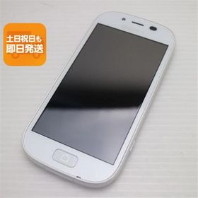 超美品 F-06F らくらくスマートフォン3 ホワイト 即日発送 スマホ FUJITSU DoCoMo 本体 白ロム あすつく 土日祝発送OK