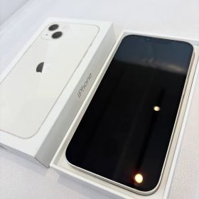 【美品】iPhone13 ホワイト 128GB SIMフリー バッテリー84%