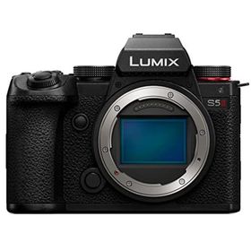 【中古】パナソニック(Panasonic) パナソニック フルサイズミラーレス一眼カメラ S5M2 ボディ ブラック DC-S5M2(ミラーレス一眼)