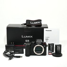 ＜良品＞ Panasonic LUMIX S5 ボディ DC-S5-K(ミラーレス一眼)