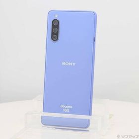 〔中古〕SONY(ソニー) Xperia 10 III 128GB ブルー SO-52B docomoロック解除SIMフリー〔305-ud〕