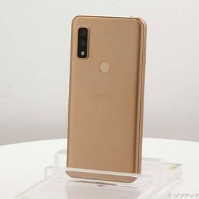 〔中古〕FUJITSU(富士通） arrows We 64GB ローズゴールド FCG01 au SIMフリー〔269-ud〕