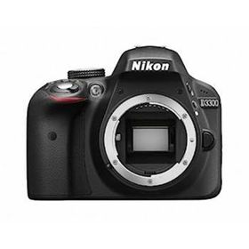 【中古】Nikon デジタル一眼レフカメラ D3300 ボディ ブラック D3300BK(デジタル一眼)