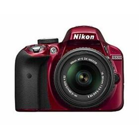 Nikon デジタル一眼レフカメラ D3300 18-55 VR IIレンズキット レッド D3300LKRD 9jupf8b(デジタル一眼)