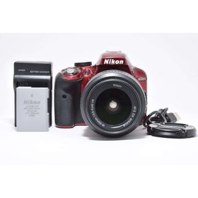 Nikon ニコン D3300 レンズキット レッド デジタル一眼カメラ(デジタル一眼)