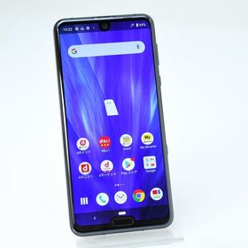 【液晶美品＊電池良好】 SIMフリー docomo AQUOS R3 SH-04L ブラック