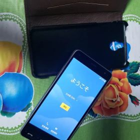Y!mobile かんたんスマホ 705KC 判定○ ケース付き ワイモバイル