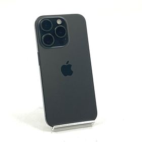 アップル(Apple)の【全額返金保証】【最速発送】Apple iPhone iPhone 15 Pro 256GB ブラック docomo SIMフリー 美品 動作確認済(スマートフォン本体)