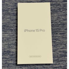 iPhone15pro 128gb ブラックチタニウム Apple整備済製品(スマートフォン本体)