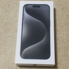 新品！iPhone 15 Pro 128GB Apple ブラックチタニウム(スマートフォン本体)