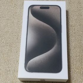 未開封！iPhone 15 Pro 128GB ナチュラルチタニウム アップル (スマートフォン本体)