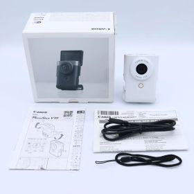 Canon キヤノン Vlogカメラ PowerShot V10 ホワイト #260512_201022003435