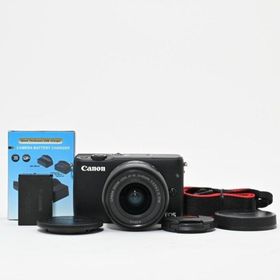 ＜良品＞ Canon EOS M10 レンズキット ブラック｜ミラーレス一眼(ミラーレス一眼)