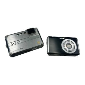■Panasonic LUMIX DMC-FT2 防水デジタルカメラ シルバー コンパクトデジカメ AVCHD Lite HD 動作確認済 傷あり2540863,2540863