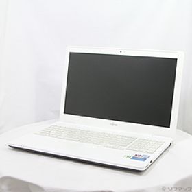格安安心パソコン LIFEBOOK AH50／X FMVA50XWP プレミアムホワイト 〔Windows 10〕 ［Core-i7-6700HQ (2.6GHz)／4GB／HDD1TB／15.6イン