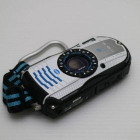 ペンタックス(PENTAX)の良品中古 WG-3 ホワイト・ブルー M666(コンパクトデジタルカメラ)