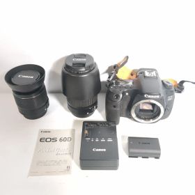 Canon EOS 60D 純正ダブルズームキット 一眼 初心者