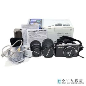 質屋 動作品 OLYMPUS オリンパス OLYMPUS PEN Lite E-PL3 デジタルカメラ ミラーレス一眼 付属品有 26k476-1 みいち質店