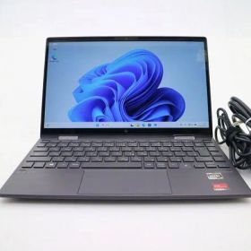 hp ENVY x360 Convertible 13-ay0047au Ryzen 3 4300U 2.7GHz 8GB 256GB(NVMe) 13.3インチ(タッチパネル) FHD Win11 Home 小難 中古
