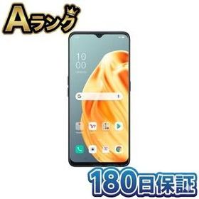 【整備済み品】 SIMフリー OPPO Reno3 A Ymobile ワイモバイル 6GB+128GB ブラック スマートフォン本体