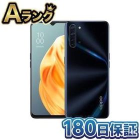 【整備済み品】 OPPO Reno3 A ブラック CPH2013 reno3a 128GB スマホ 本体 SIMフリー シムフリー 180日保証