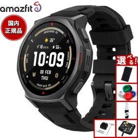 【店内ポイント最大45倍！6月18日！】【選べるノベルティー付き】アマズフィット AMAZFIT スマートウォッチ T-Rex 3 Pro 44mm タクティカルブラック 腕時計 GPS アウトドア 登山 ウェアラブル SP170079-C239