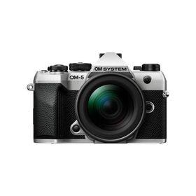 OM SYSTEM OM-5 Mark II SLV シルバー 12-45mm F4.0 PRO レンズキット ミラーレスデジタル一眼カメラ IP53防水防塵対応 OM5MK2L1245KS