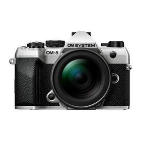 OMデジタルソリューションズ OM5MarkII12-45mmSLV OM-5 Mark II 12-45mm F4.0 PRO レンズキット ミラーレス一眼カメラ シルバー ズームレンズ