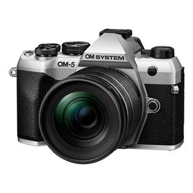 【新品】OM SYSTEM OM-5 Mark II 12-45mm F4.0 PRO レンズキット シルバー【5月31日ご注文分まで5年間延長保証（自然故障対象）プレゼント】