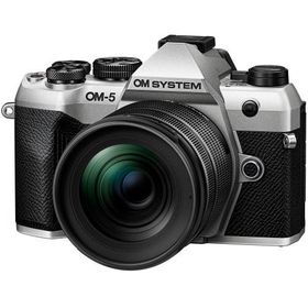 オーエムシステム (OM SYSTEM) ミラーレス一眼 OM-5 Mark II 12-45mm F4.0 PRO レンズキット シルバー