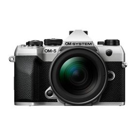 【長期保証付】OM SYSTEM OM-5 Mark II SLV シルバー 12-45mm F4.0 PRO レンズキット ミラーレスデジタル一眼カメラ IP53防水防塵対応