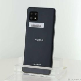 〔中古〕SHARP(シャープ) AQUOS sense6 64GB ブラック SH-M19 SIMフリー〔297-ud〕