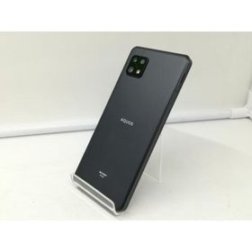 【中古】SHARP UQmobile 【SIMフリー】 AQUOS sense6 ブラック 4GB 64GB SHG05【札幌】保証期間１ヶ月【ランクB】