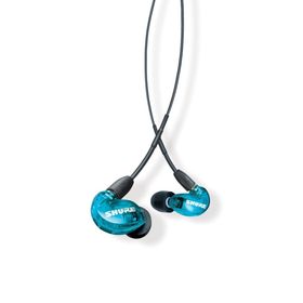 【在庫セール】SHURE シュア イヤホン 有線 SE215 SPE-A ブルー(ヘッドフォン/イヤフォン)