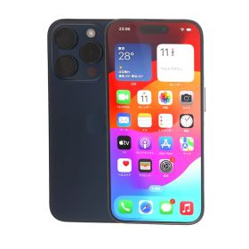 iPhone15Pro 512GB ブルーチタニウム Apple A3101 SIMフリー Aランク スマホ 本体 送料無料