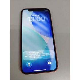 【SIMフリー】iPhone 12 mini/A2398/64GB/レッド〈MGAE3J/A〉